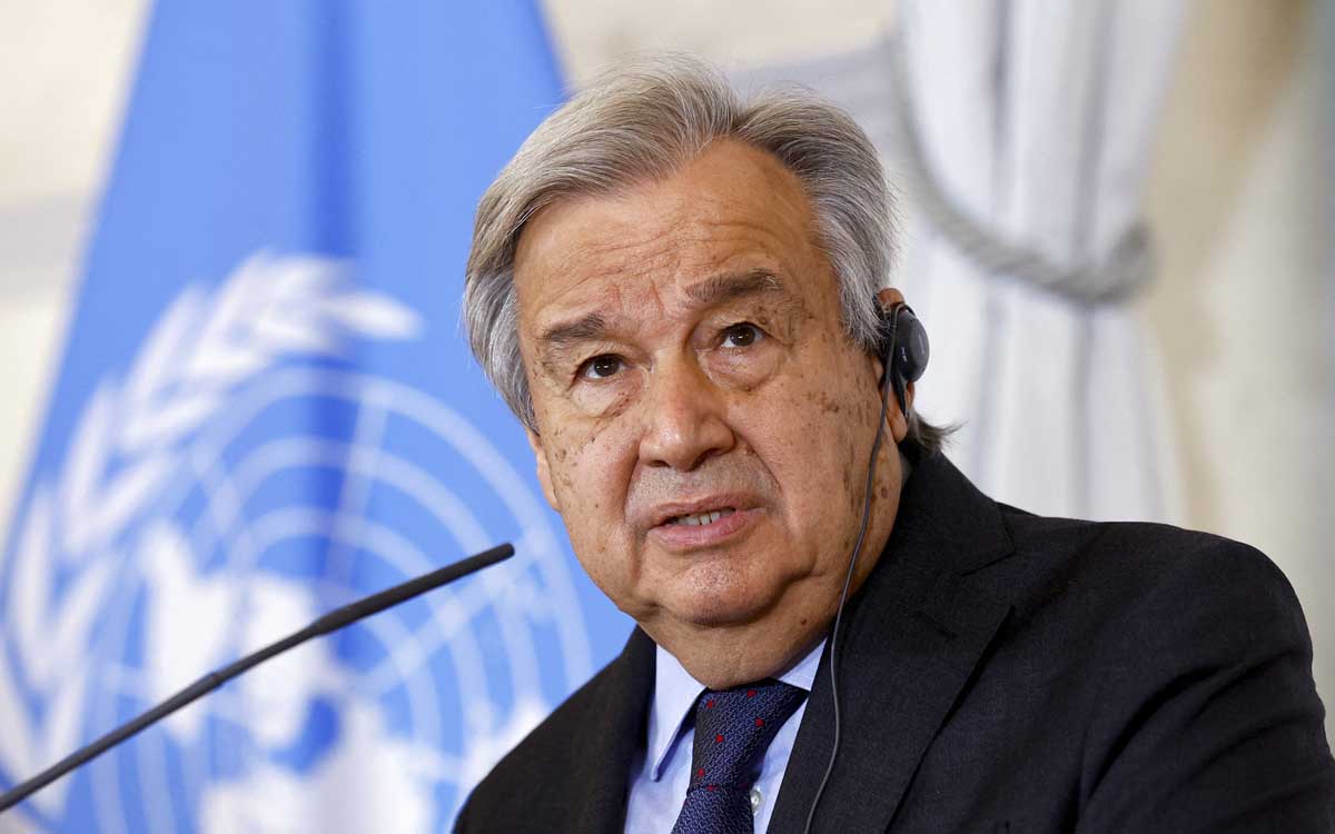 España condecora a Guterres por su defensa de población civil palestina