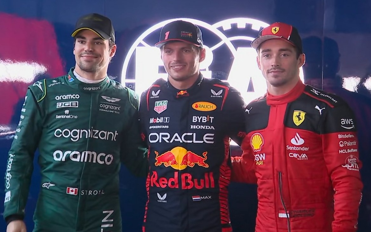 F1: Verstappen se lleva su onceava pole de la temporada en Interlagos; ‘Checo’ arrancará noveno