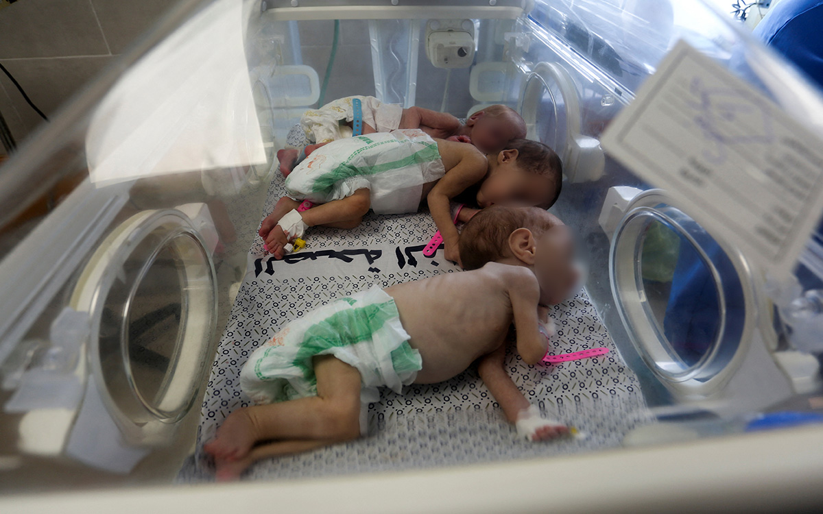 Gaza: Tres bebés prematuros mueren en hospital por falta de electricidad