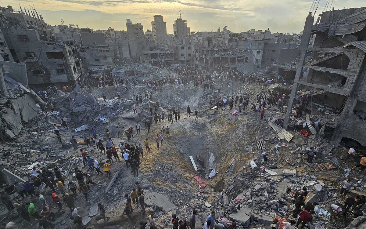 Hamás anuncia que siete rehenes murieron en el bombardeo israelí contra el campo de Yabalia