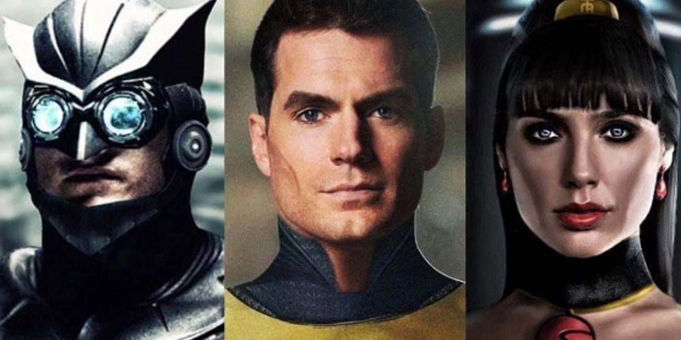Henry Cavill, Ben Affleck y Gal Gadot se convierten en los villanos del universo DC de James Gunn en un nuevo arte