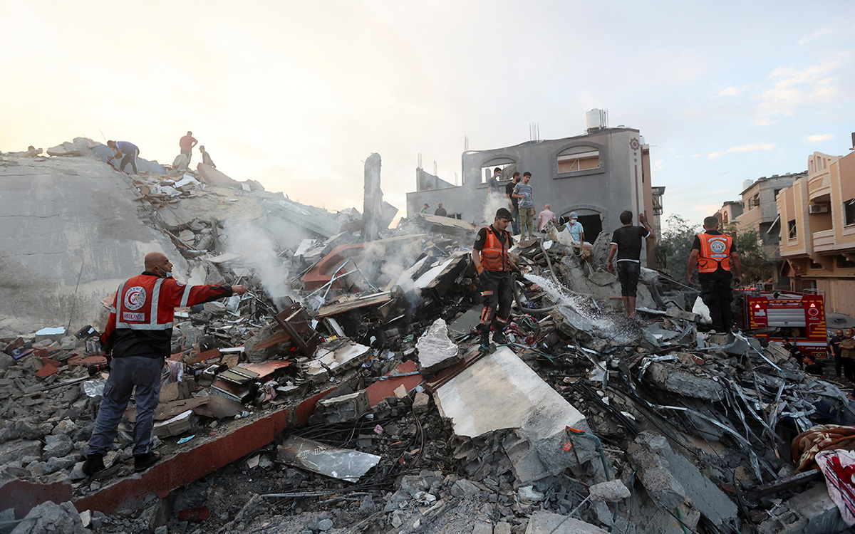 Israel bombardea campo de refugiados al norte de Gaza