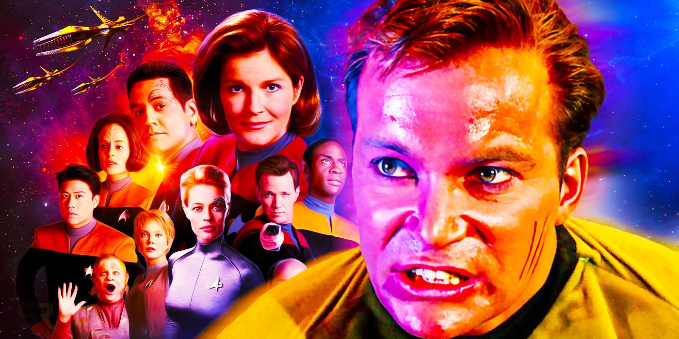 La Voyager llevó Star Trek: Good & Evil Kirk de TOS a otro nivel