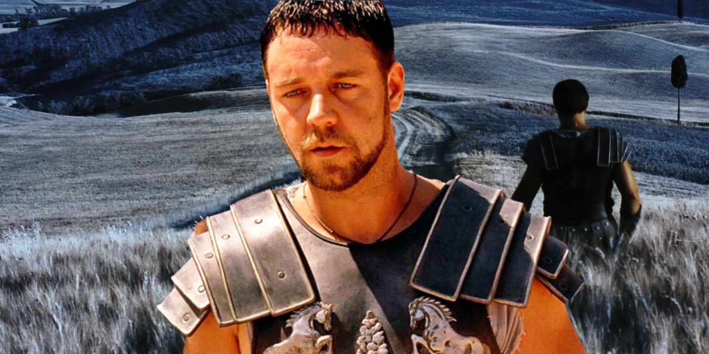La toma más icónica de Gladiator fue una adición de último minuto y nunca fue planeada