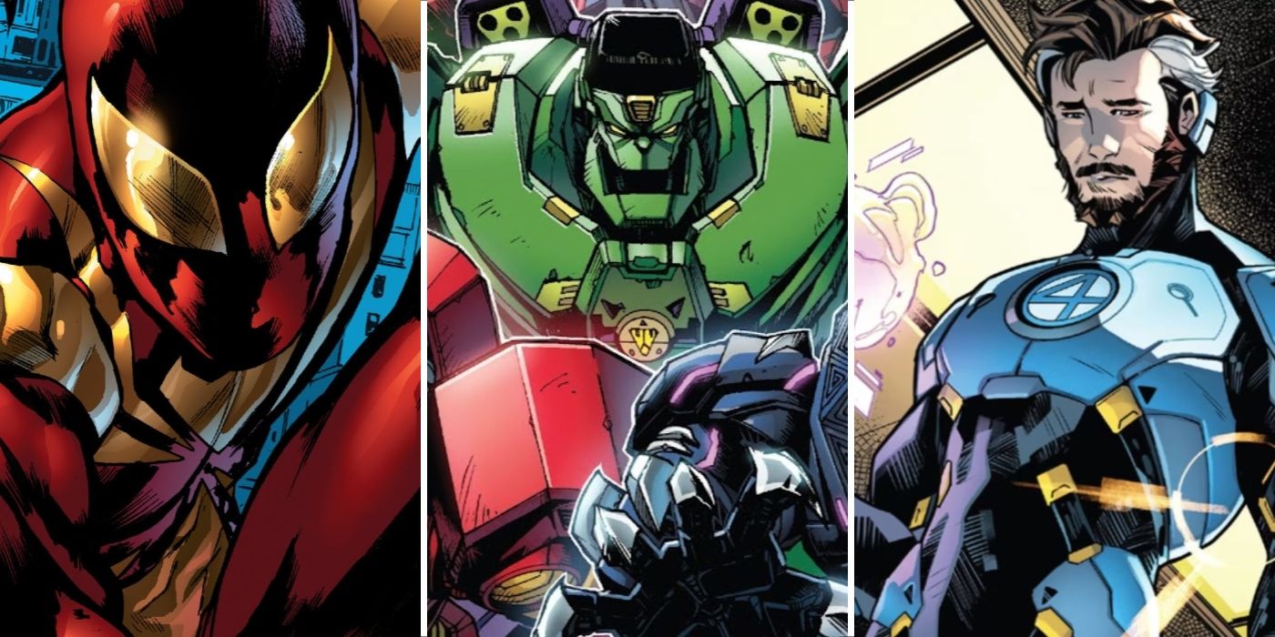 Las 10 mejores armaduras de Iron Man que Tony Stark construyó para otros héroes