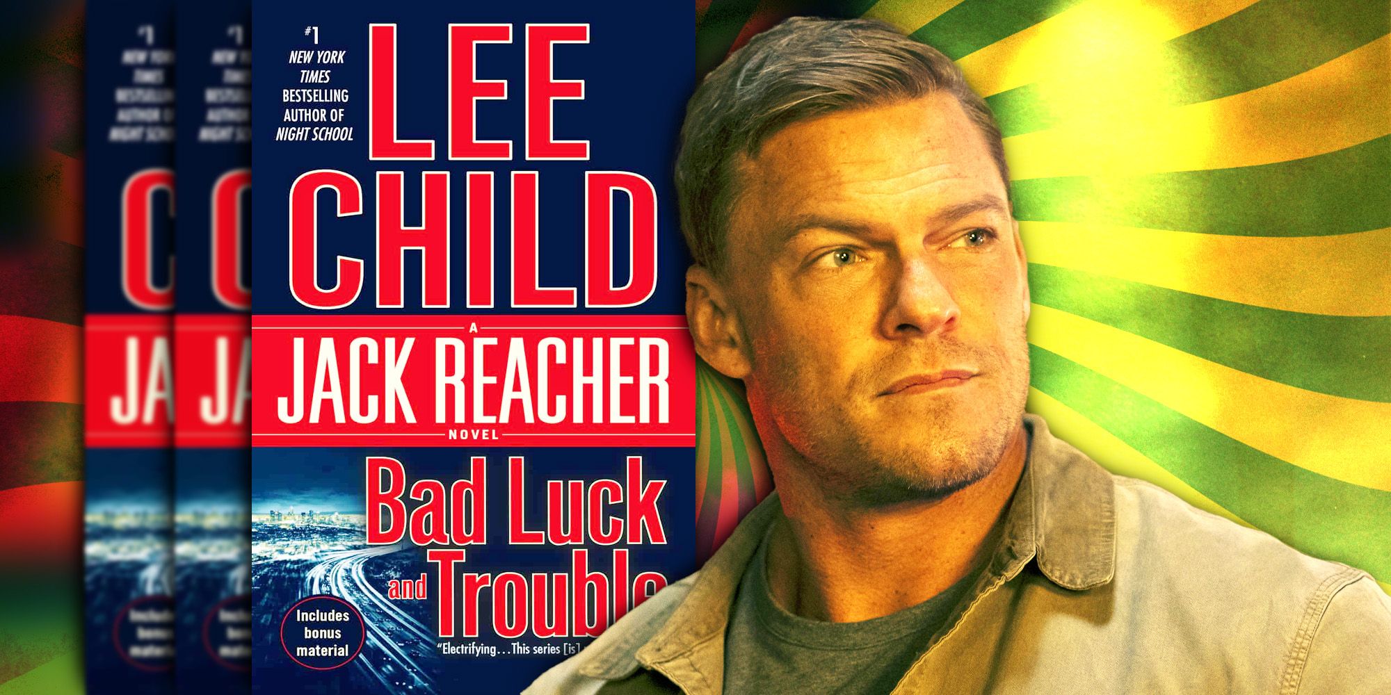 Libro de la temporada 2 de Reacher: Lo que hay que saber sobre la mala suerte y los problemas