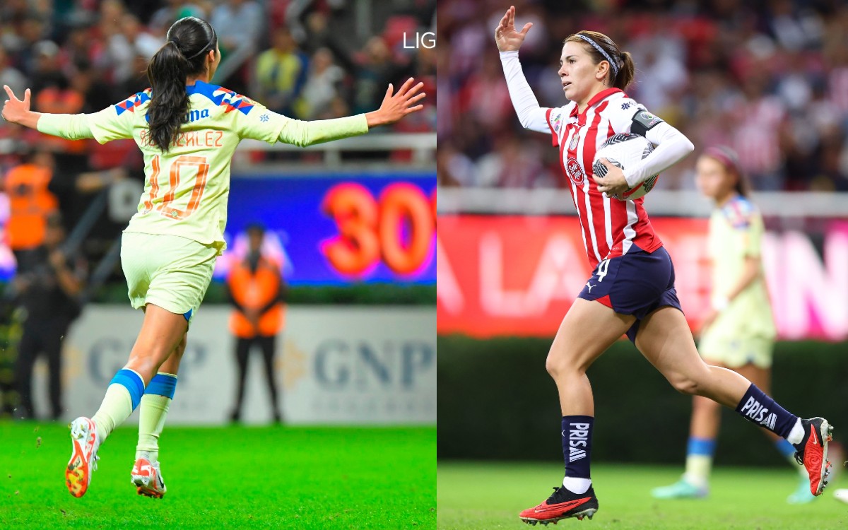 Liga MX Femenil: Chivas y América dan una fiesta de goles en la Semifinal de ida | Video