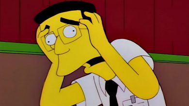Los Simpson: Frank Grimes, el enemigo de Homero, recreado en un estilo artístico más realista