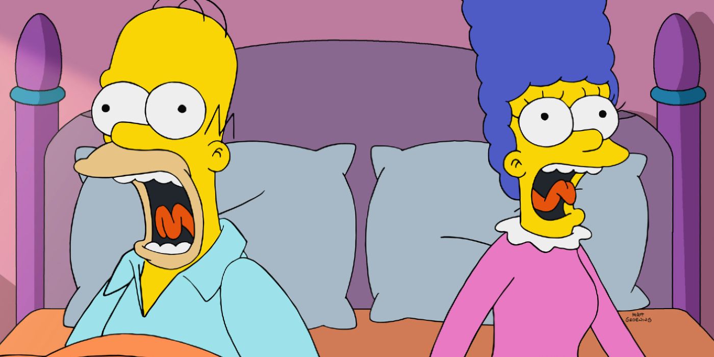 Los Simpson se cruzan con un programa clásico de Nickelodeon con un arte perfectamente grotesco