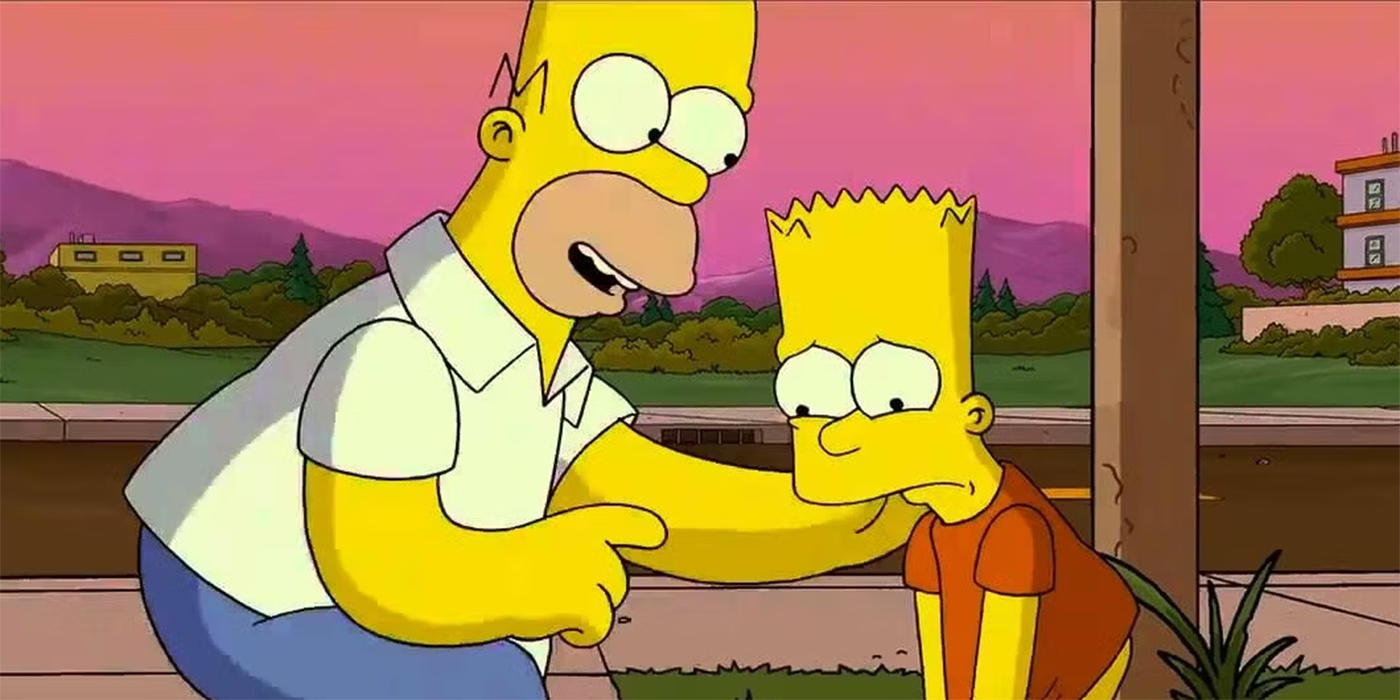 Los productores de Los Simpson tienen la respuesta perfecta a la prohibición de que Homero estrangule a Bart