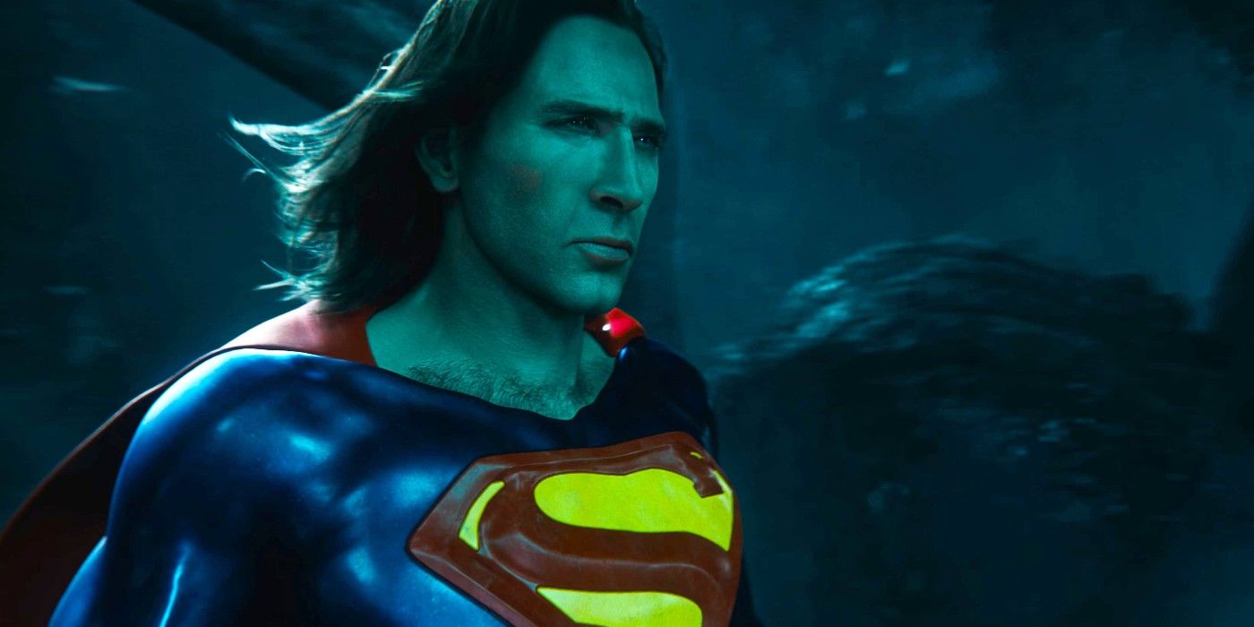 Nicolas Cage responde a las críticas al cameo flash de Superman de Tim Burton: "Sé lo que quiere decir"