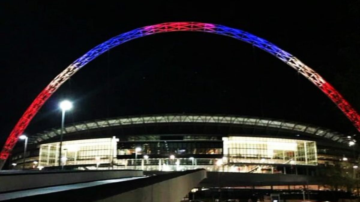 No usarán más el arco del Estadio Wembley con motivos políticos | Video