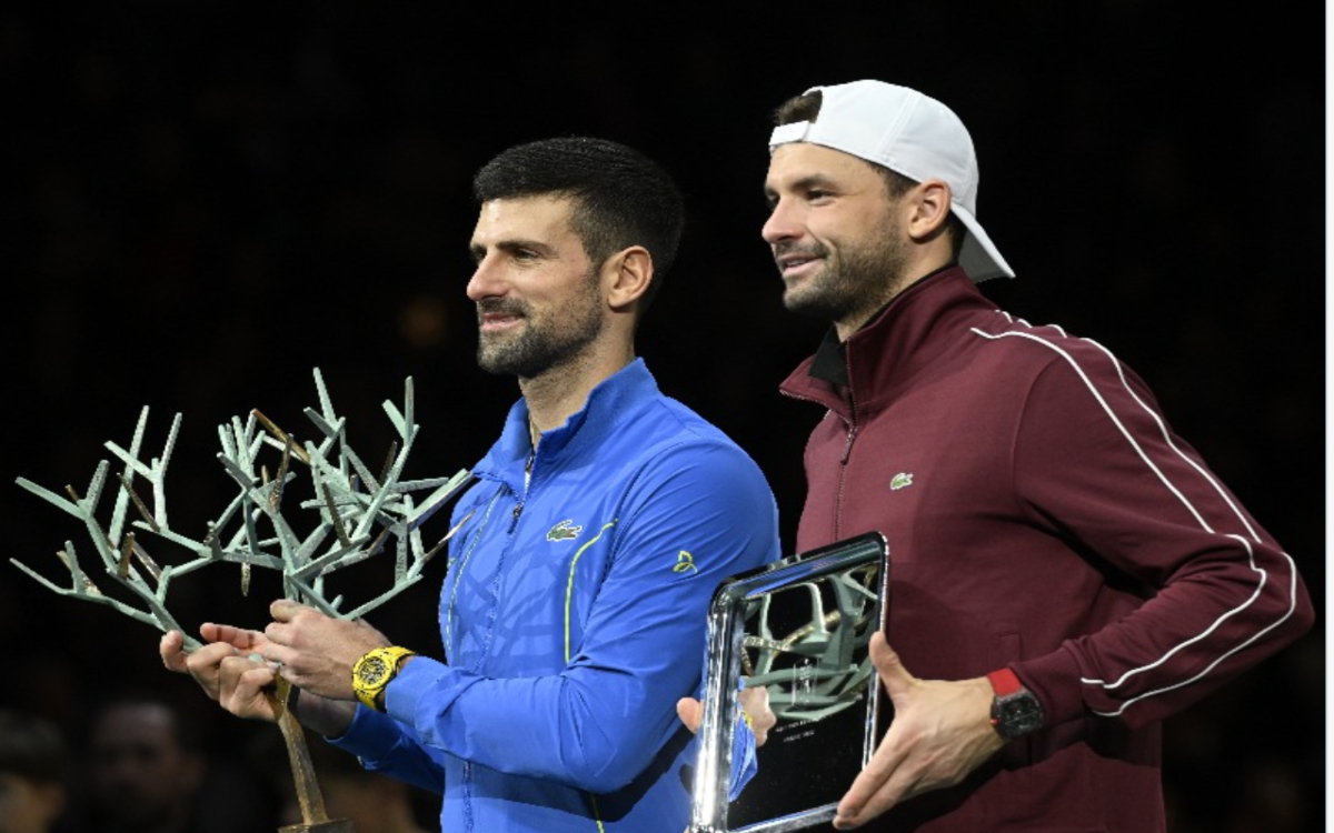 Novak Djokovic logra su séptimo título en el Master 1000 París-Bercy | Video