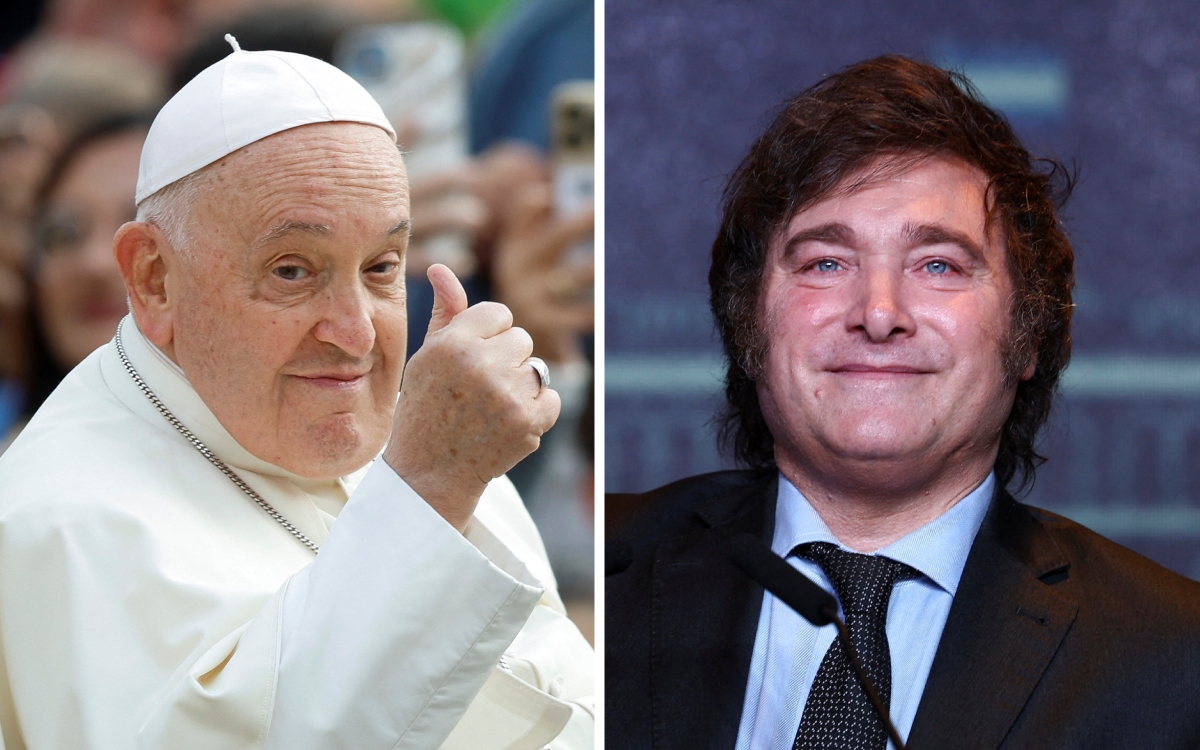 Papa Francisco llama por teléfono a Milei tras victoria en Argentina