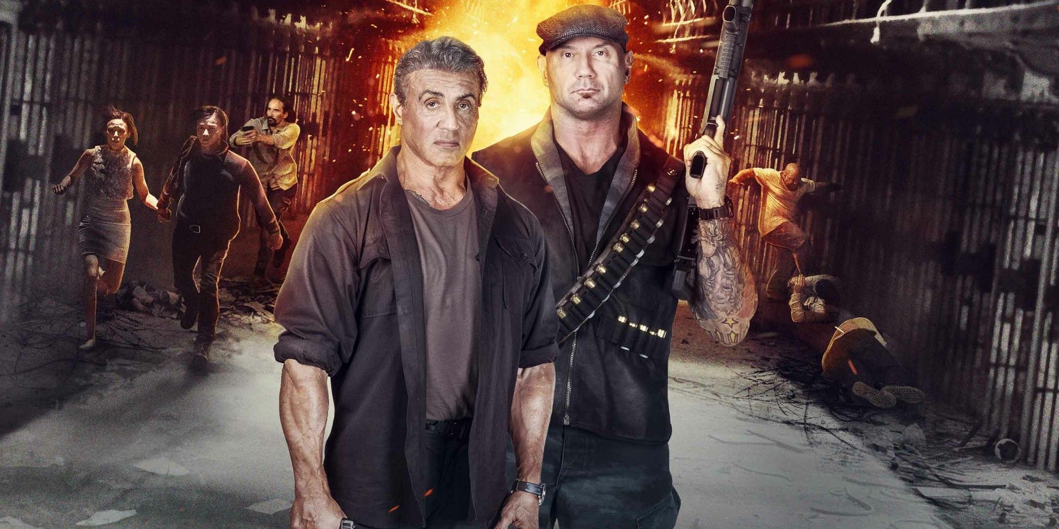 Plan de escape: El tráiler de Extractors Red Band reúne a Stallone y Bautista