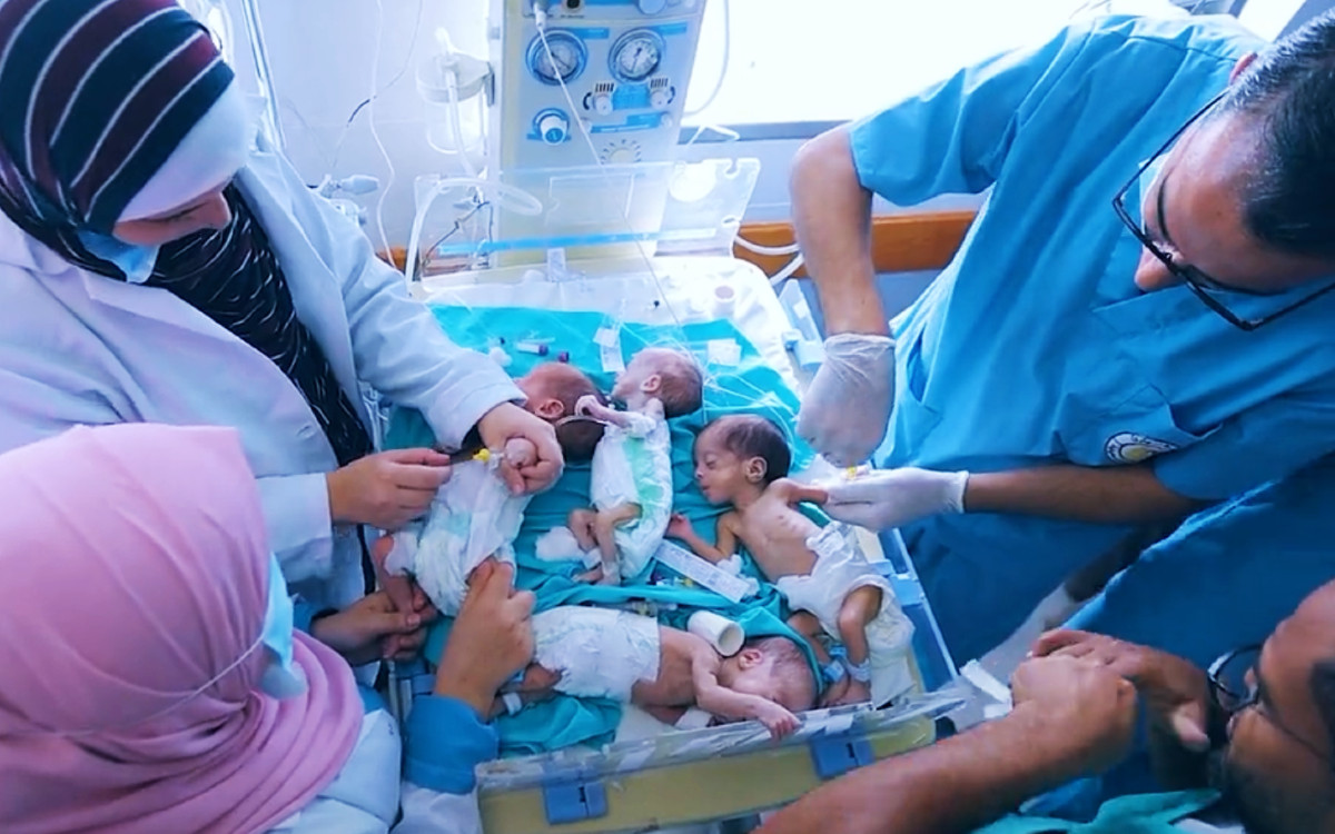 Rescatan a 31 bebés del hospital Al-Shifa en Gaza | Video