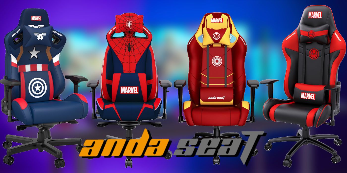 Revisión de la silla para juegos Capitán América de la serie AndaSeat Marvel Collaboration