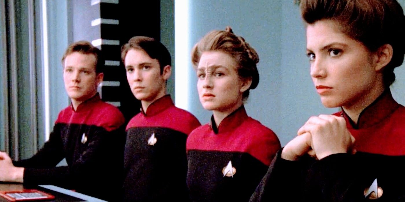 Sí, Star Trek: el escuadrón Nova de TNG tenía 5 miembros y todos están en las cubiertas inferiores
