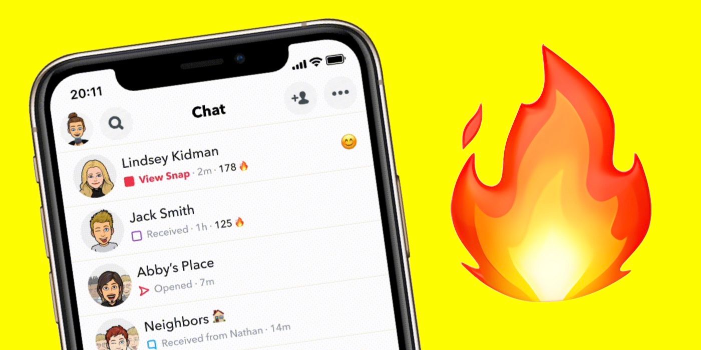 Snapchat: ¿Qué significa el emoji de fuego junto a un nombre de usuario?