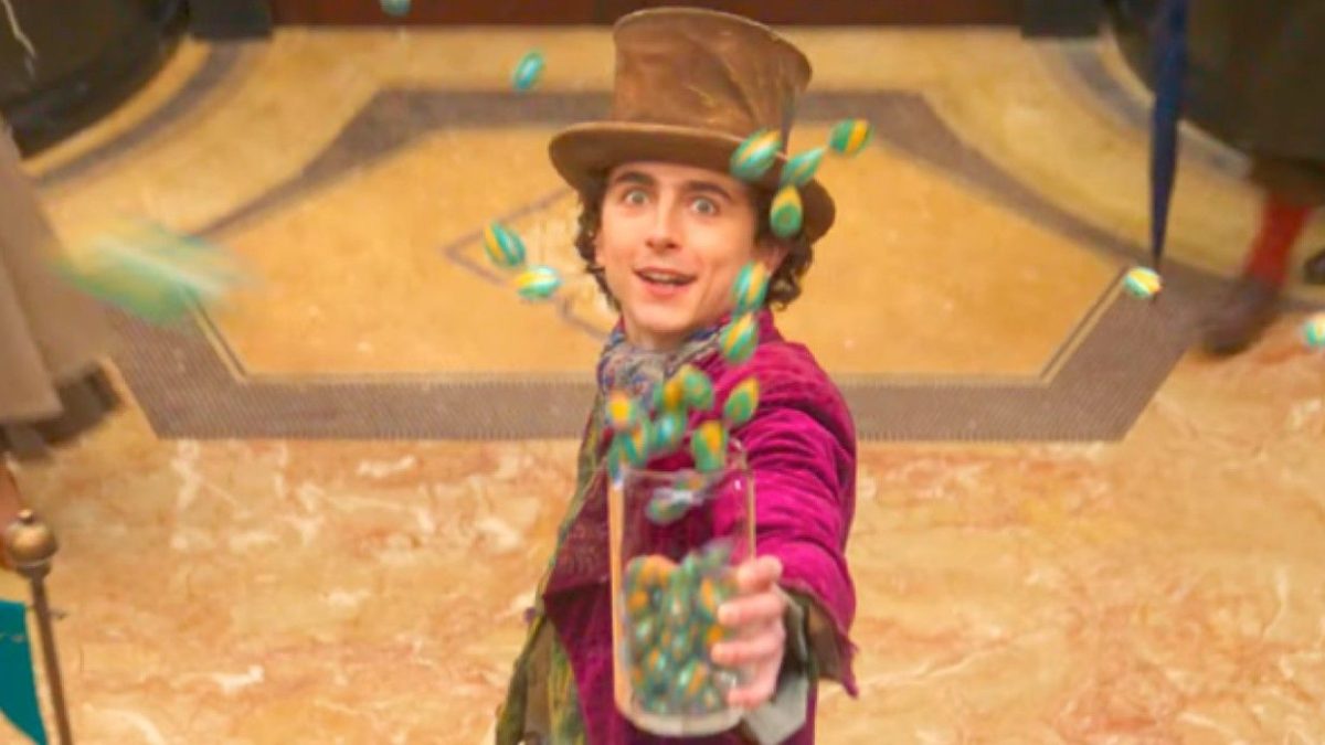 Timothée Chalamet no puede dejar de decir "Wonka" en la promoción de SNL ahora que realmente puede promocionar la película