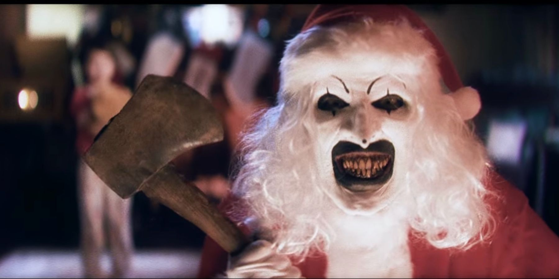 Tráiler de Terrifer 3: Art The Clown es un Papá Noel sangriento en un inquietante avance