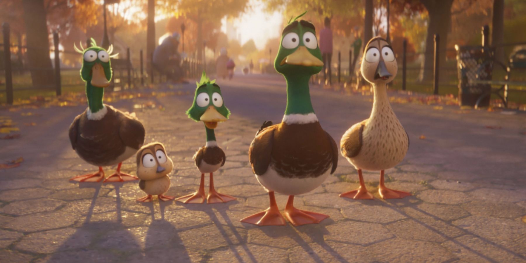 Tráiler de migración: la familia animada de patos se pierde en Nueva York en la nueva película de Minions Studio
