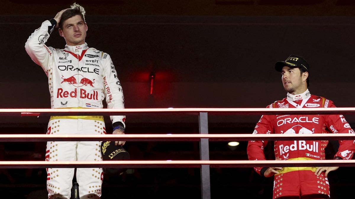 Verstappen gana en Las Vegas; 'Checo' queda tercero y consolida subcampeonato mundial