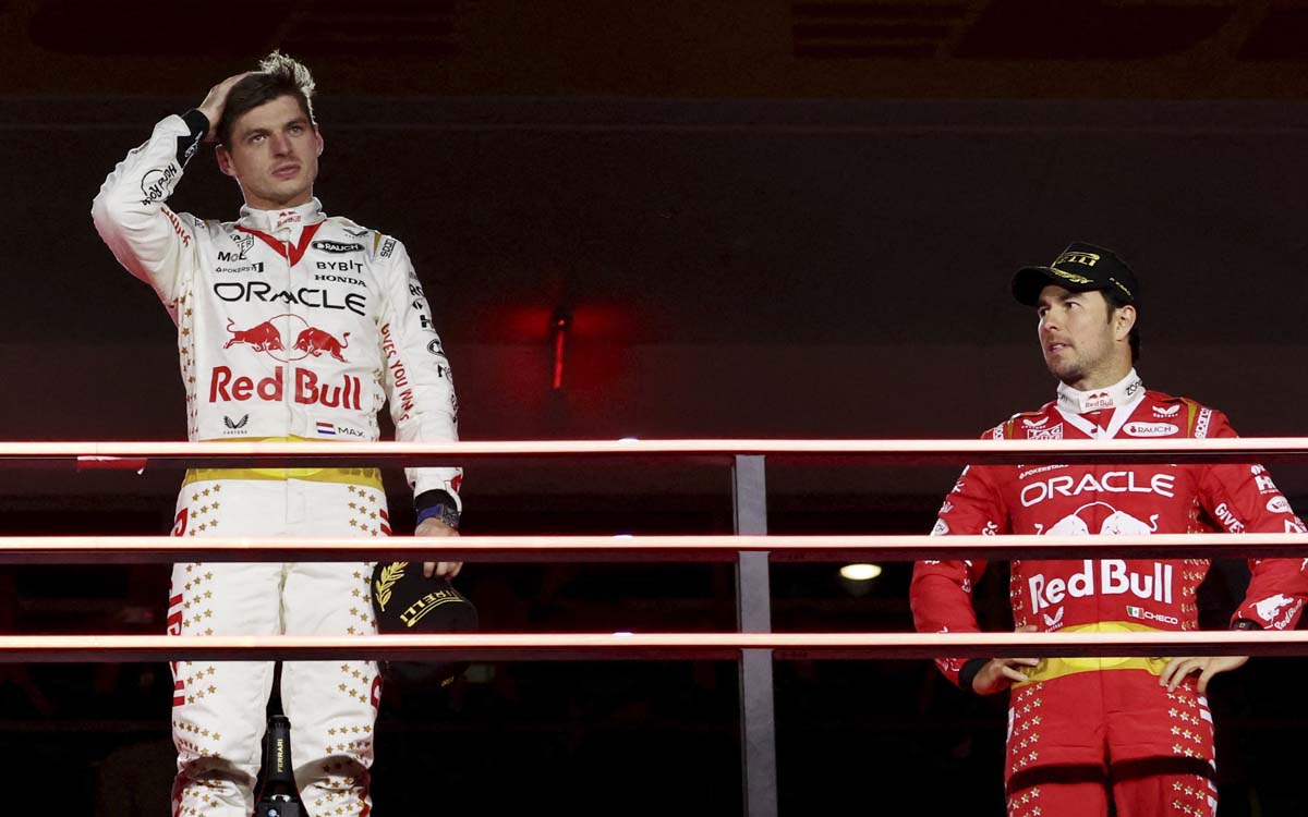 Verstappen gana en Las Vegas; ‘Checo’ queda tercero y consolida subcampeonato mundial
