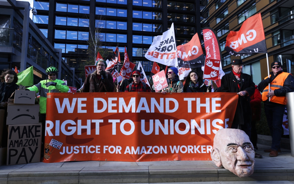 Videos | Amazon vive huelgas y protestas en pleno ‘Black Friday’