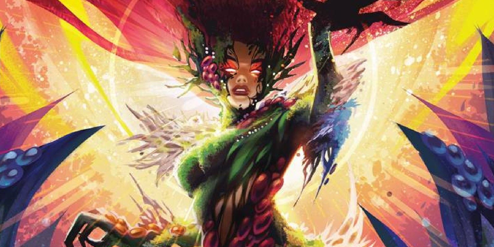 Poison Ivy finalmente logra su forma definitiva como un dios literal