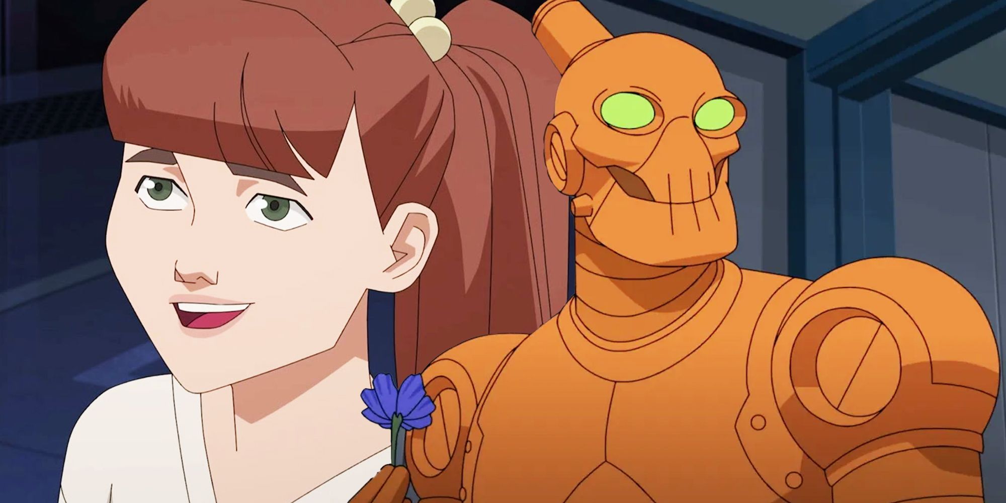 ¿Qué edad se supone que tienen Robot y Monster Girl en la segunda temporada de Invincible?