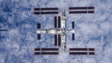 ¡Tiangong está completa! Aquí las primeras imágenes de la estación espacial china