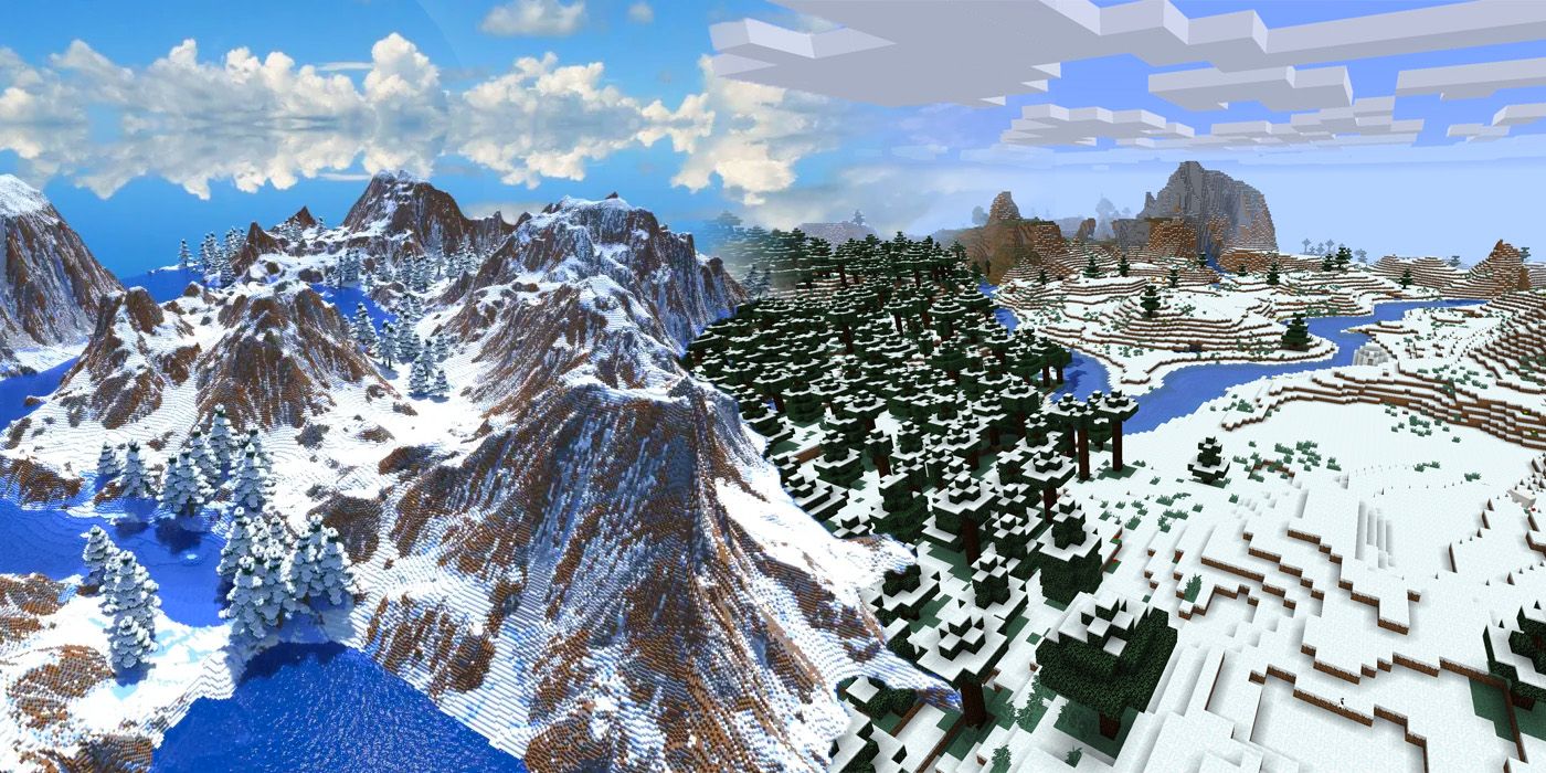 10 mejores semillas nevadas en Minecraft 1.20