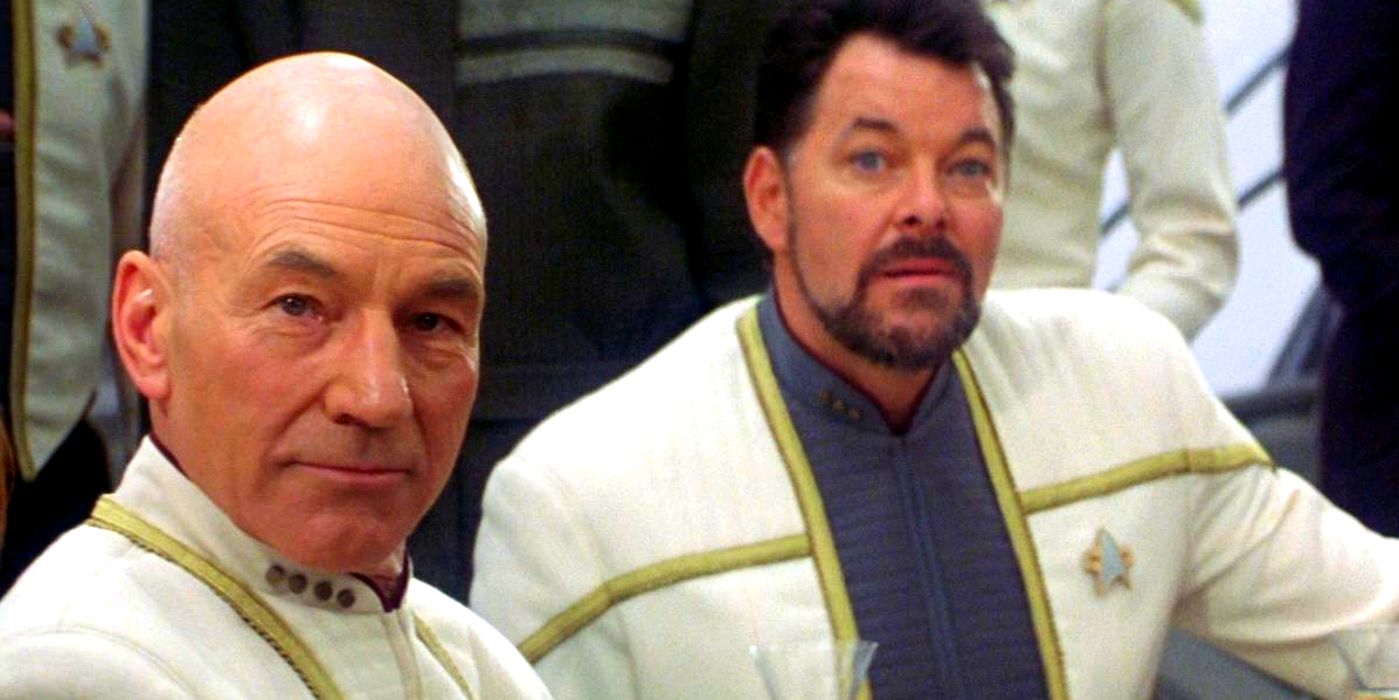El Capitán Picard se encuentra con el reemplazo de Riker en Star Trek: Nemesis final eliminado