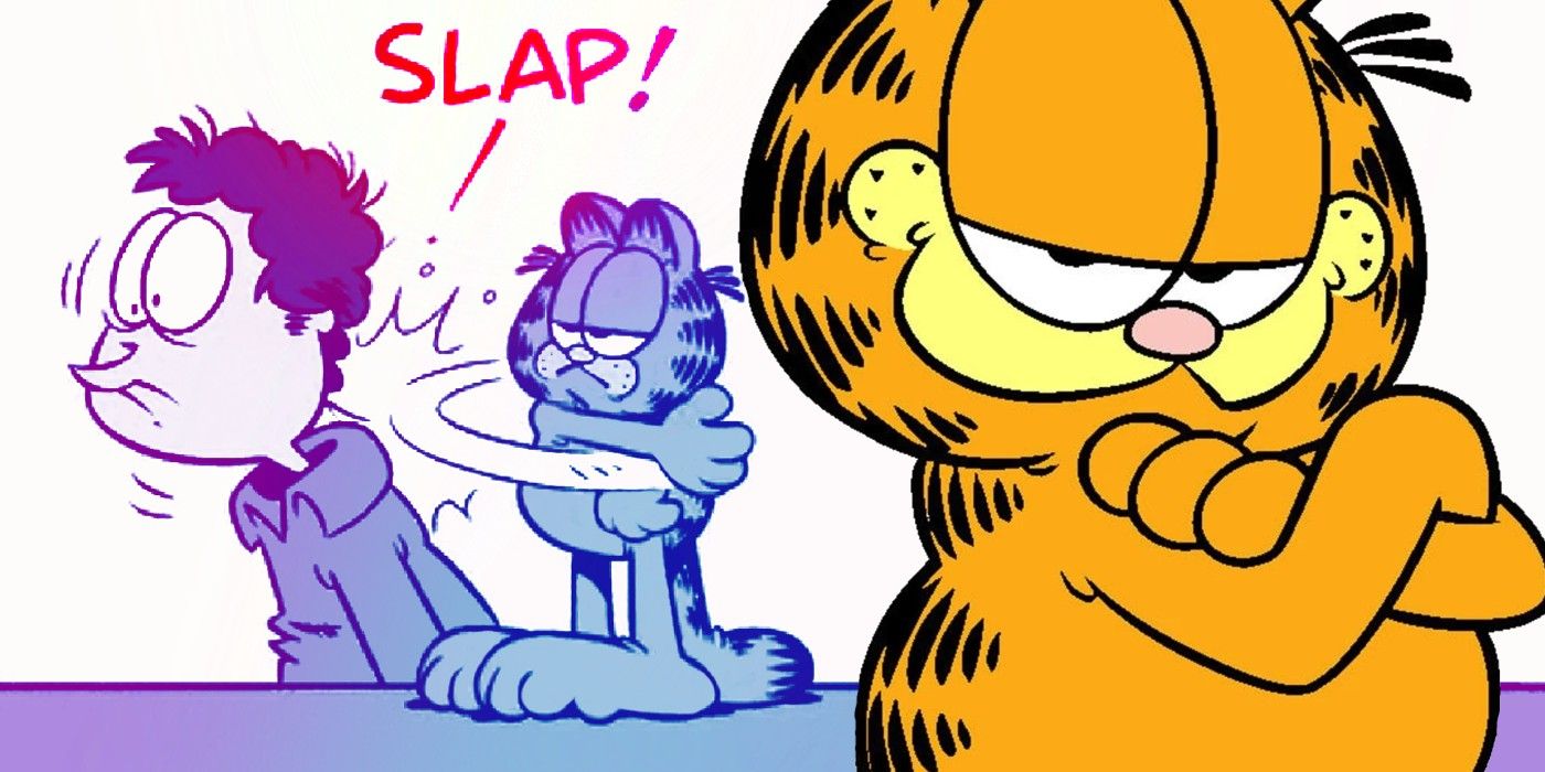 Los 10 cómics de Garfield más divertidos donde Garfield golpea a Jon