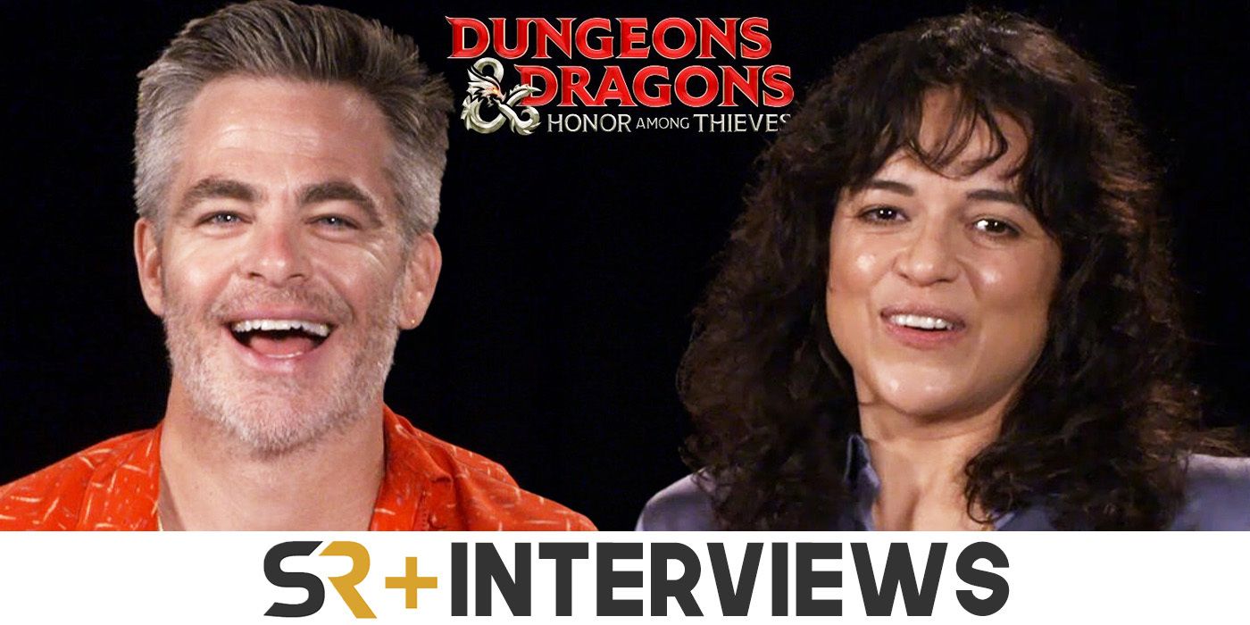 Entrevista a Chris Pine y Michelle Rodríguez: El honor de Dragones y Mazmorras entre los ladrones