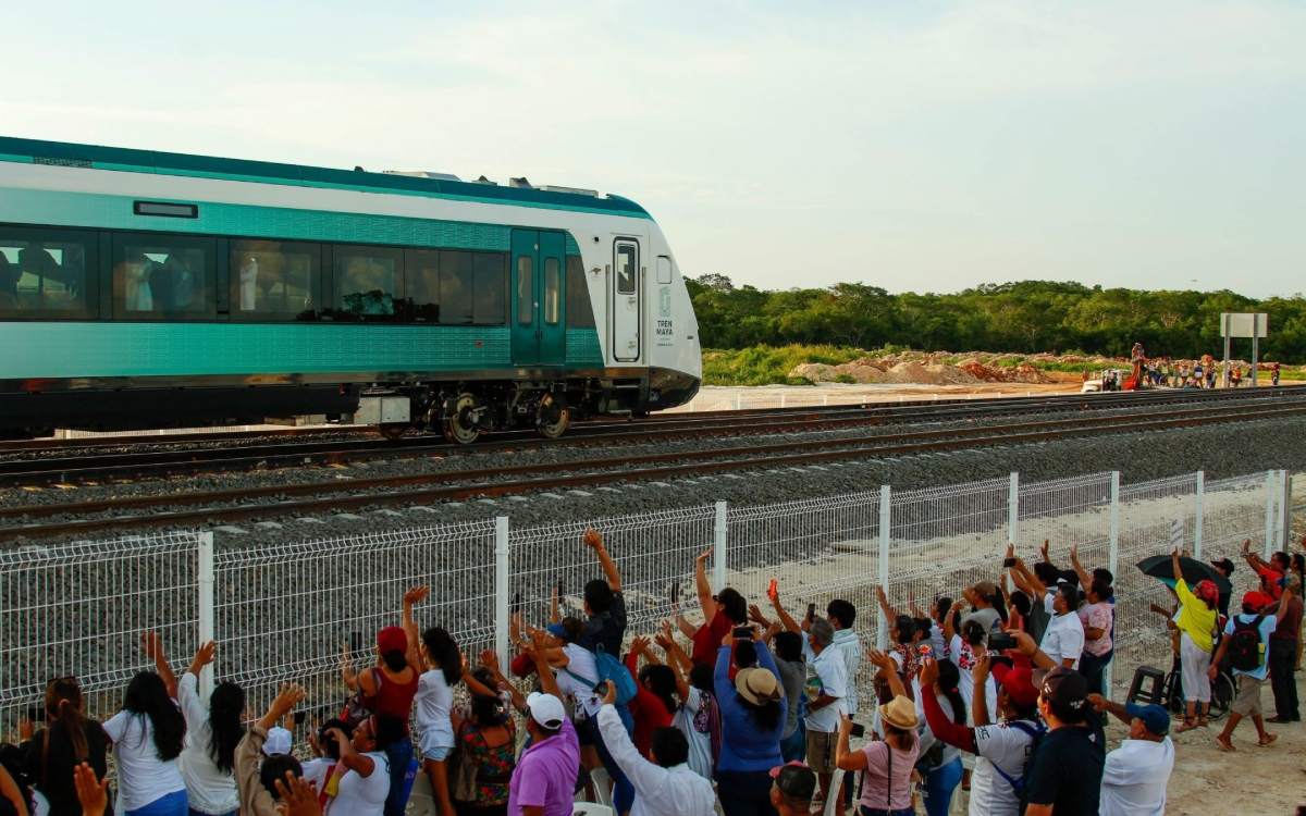 AMLO inaugura primer tramo del Tren Maya; ‘Es una obra magna’