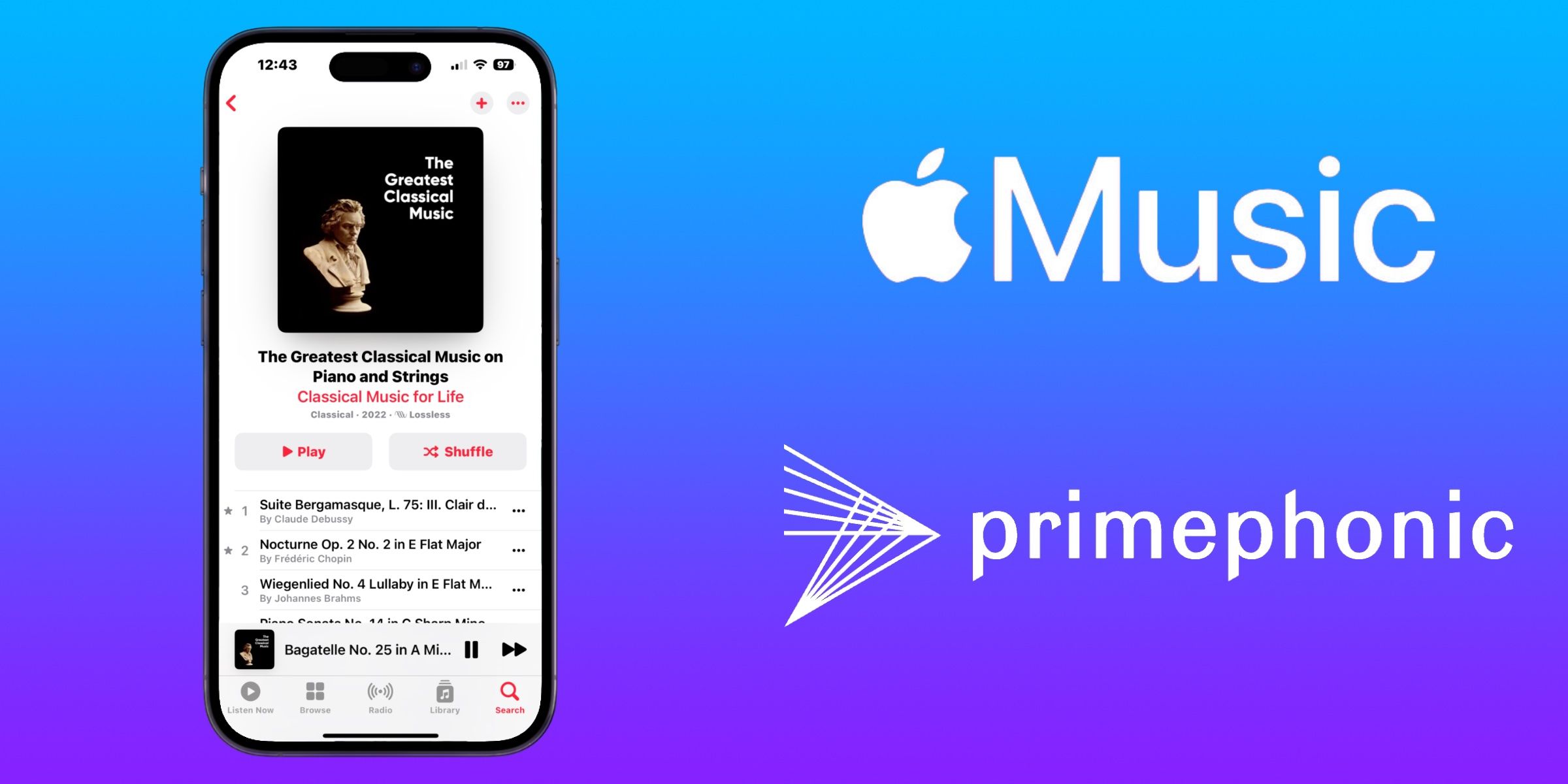 Apple Music Classic debutará la próxima semana con iOS 16.3