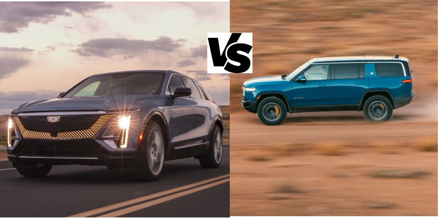 Cadillac Lyriq vs.  Rivian R1S: ¿Qué SUV eléctrico de lujo debería comprar?