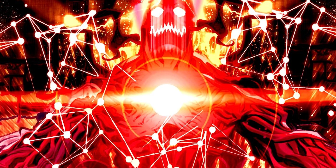 Carnage se convirtió en el simbionte definitivo al utilizar la compañía de Tony Stark como anfitrión