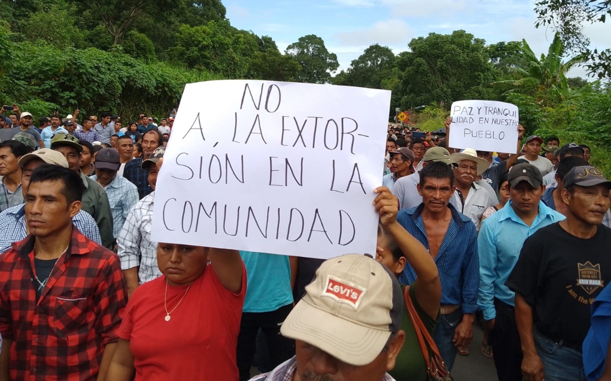 Cárteles de la droga cortan luz y agua a comunidades de Chiapas, exigen se sumen a sus filas
