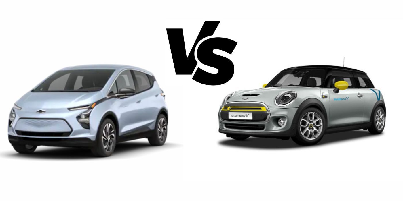 Chevy Bolt vs.  Mini Cooper SE: ¿Qué hatchback eléctrico es mejor?