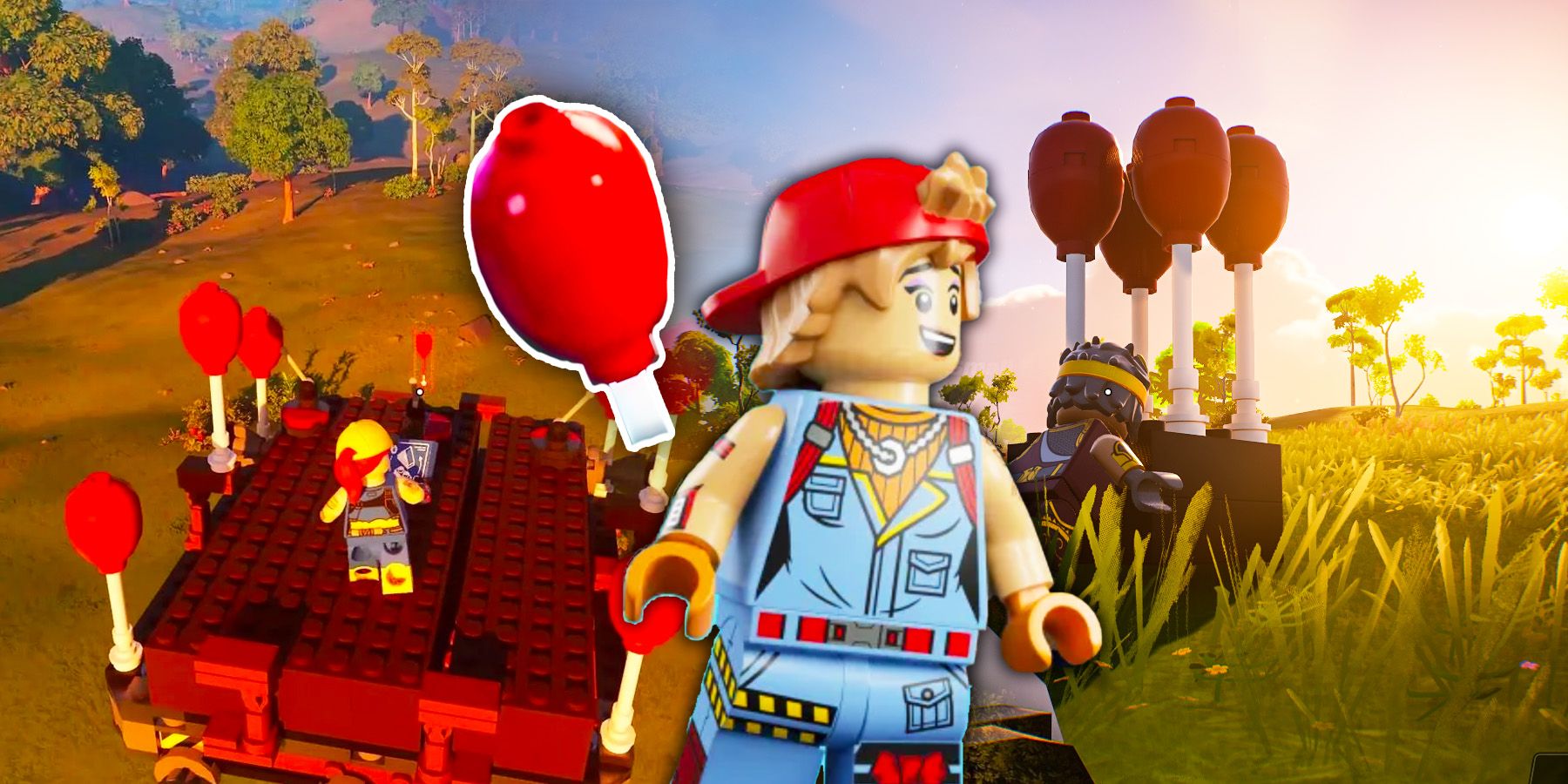 Cómo conseguir globos en LEGO Fortnite (y para qué sirven)