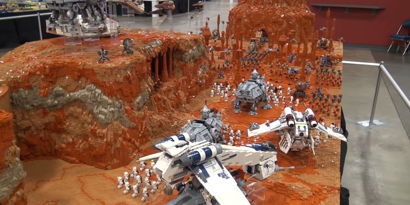 Con más de 500.000 piezas y más de 1.000 minifiguras, esta tiene que ser la construcción LEGO de Star Wars más grande jamás realizada