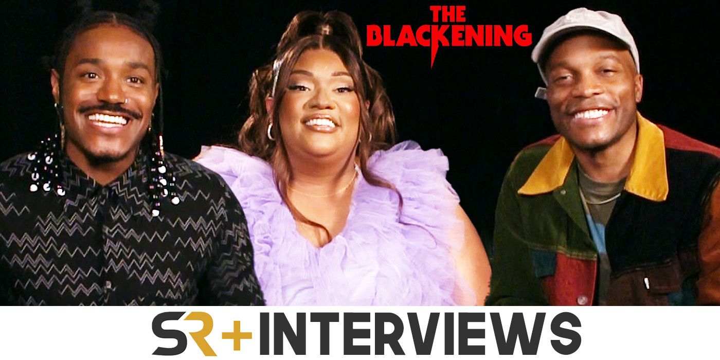 Dewayne Perkins, X Mayo y Jermaine Fowler hablan de comedia en el set de The Blackening