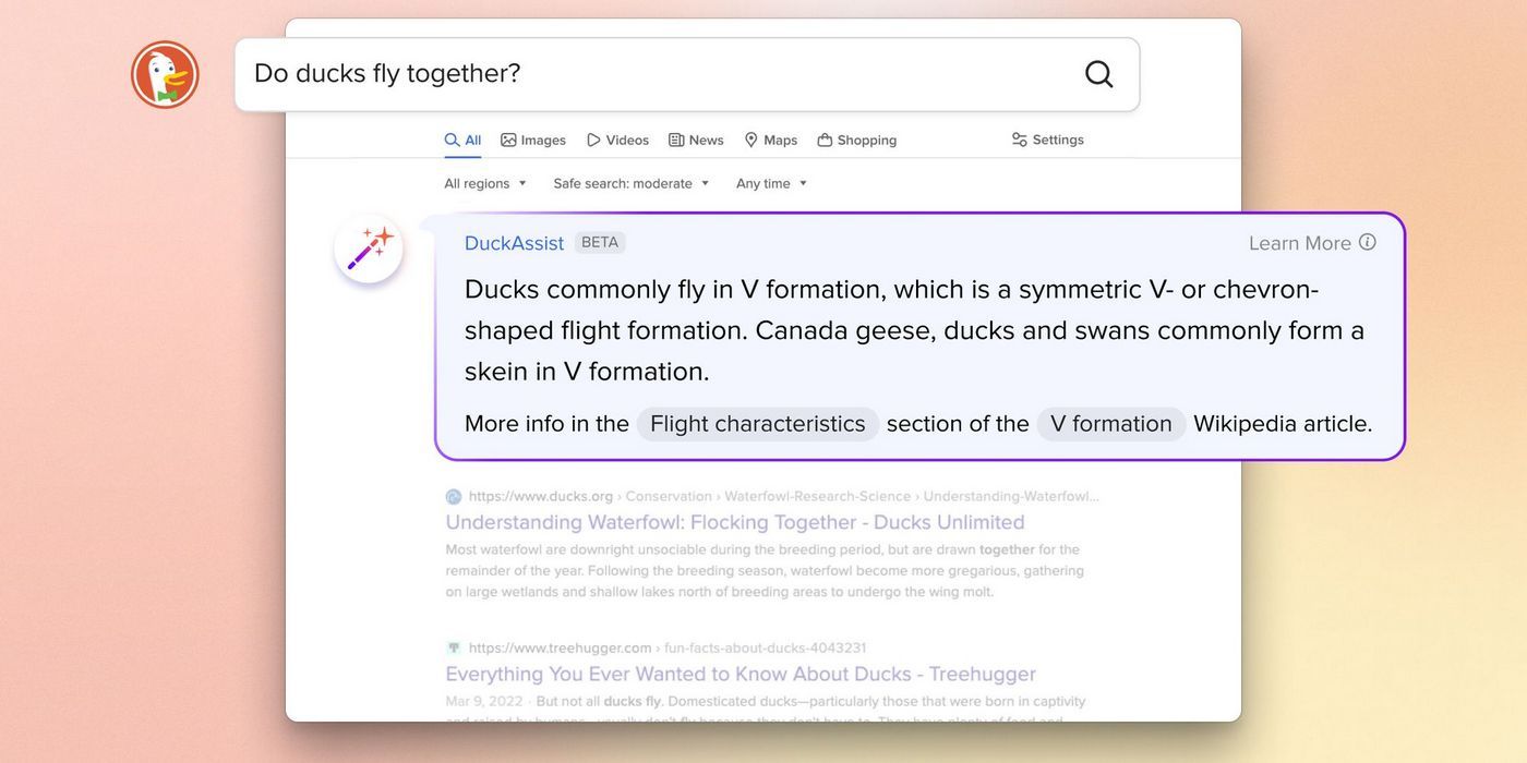 DuckDuckGo tiene una nueva herramienta de búsqueda con IA: en qué se diferencia del chatbot de Bing