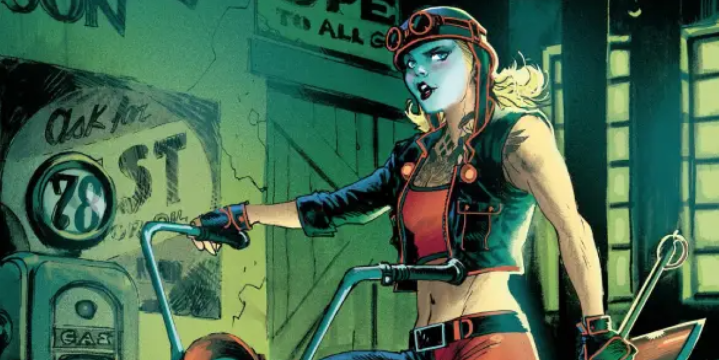 El cosplay de Harley Quinn trae de vuelta el icónico disfraz de garaje de Gotham City