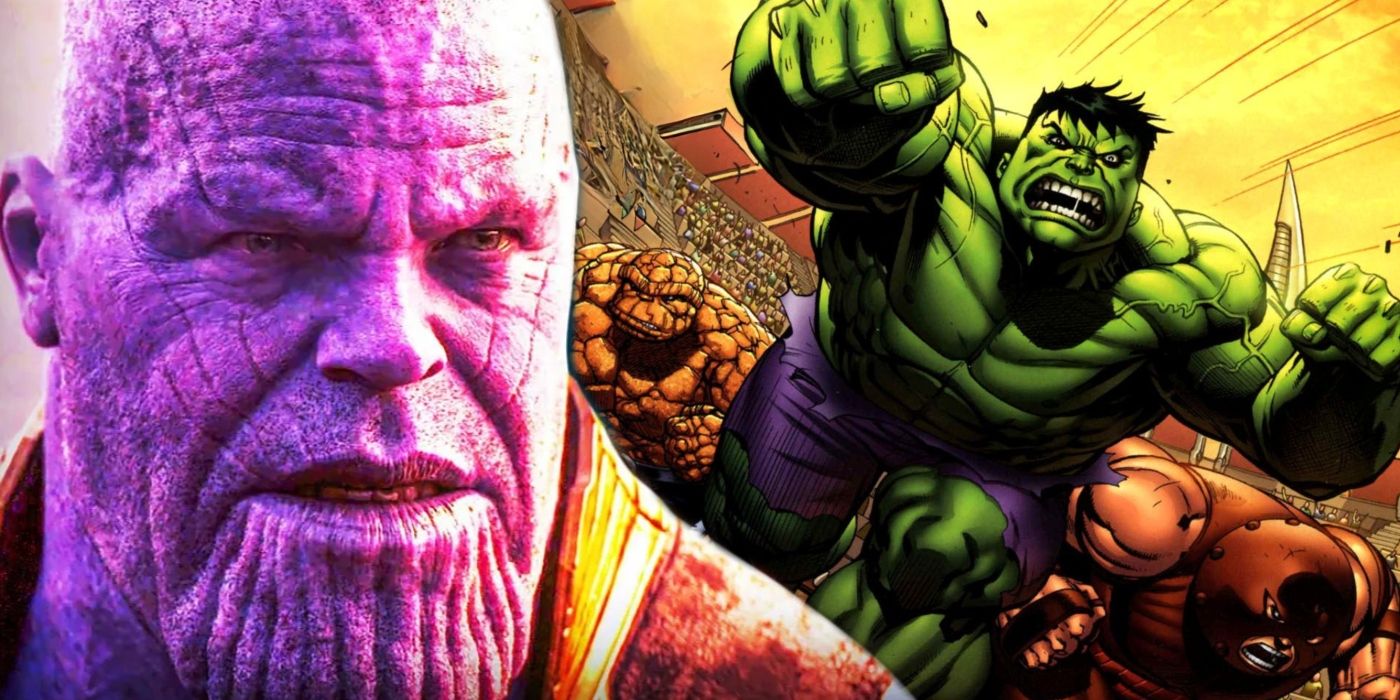 El enemigo más fuerte de Thanos venció a Hulk, Juggernaut y The Thing sin sudar