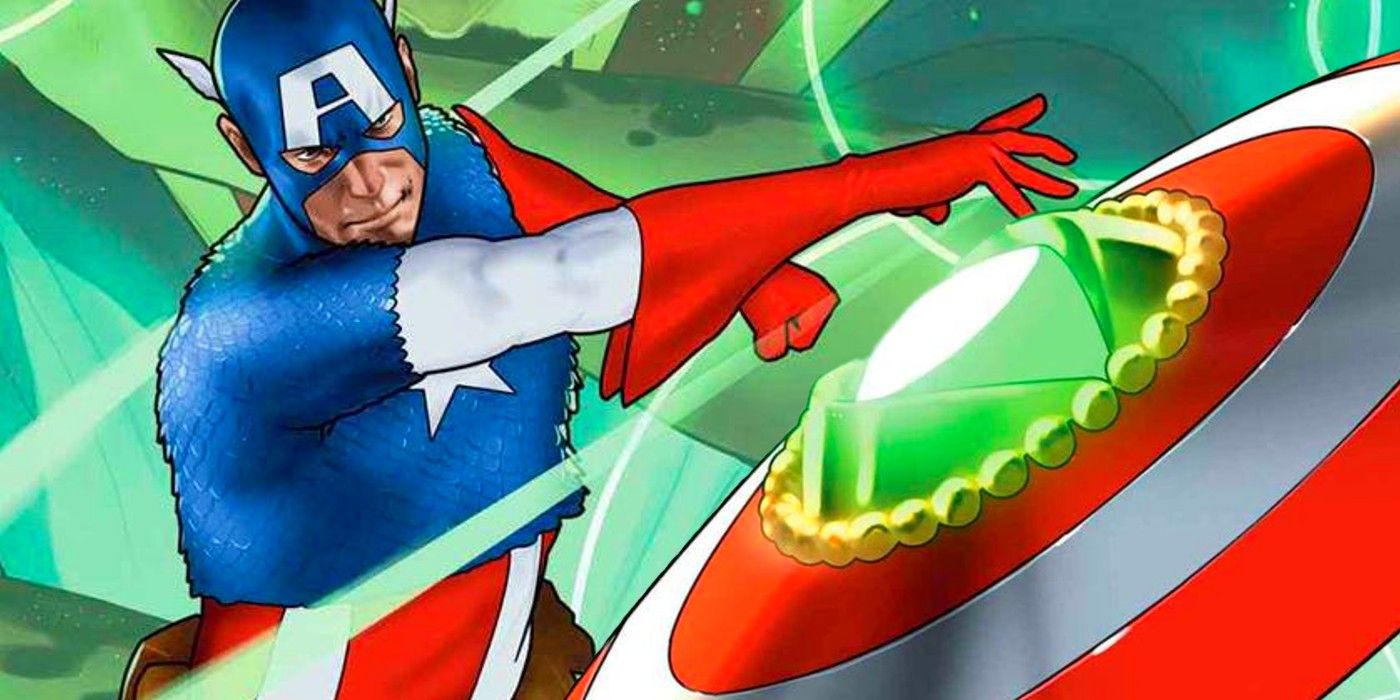 El escudo del Capitán América está recibiendo una mejora alucinante del Doctor Strange