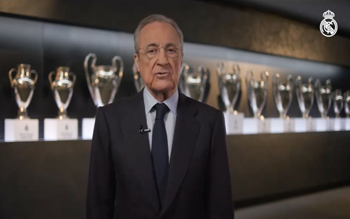 “El futbol europeo de clubes no es ni será nunca más un monopolio”: Florentino Pérez | Video
